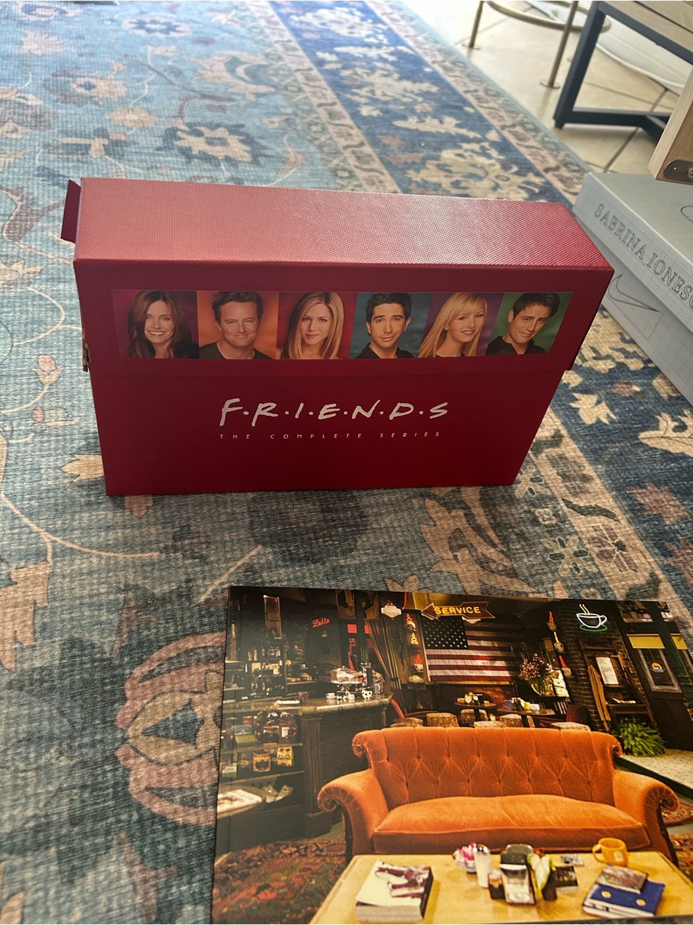 FRIENDS Red Collector Coffee Table Book Set